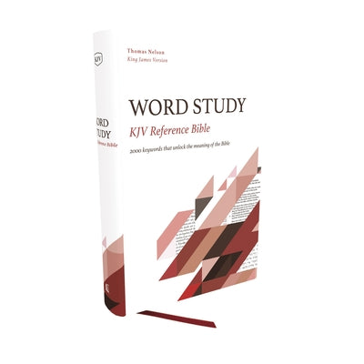 KJV, Word Study Reference Bible, Hardcover, Red Letter, Comfort Print: 2,000 Keywords that Unlock the Meaning of the Bible